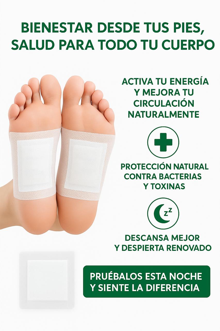 Parches Detox Para Pies
