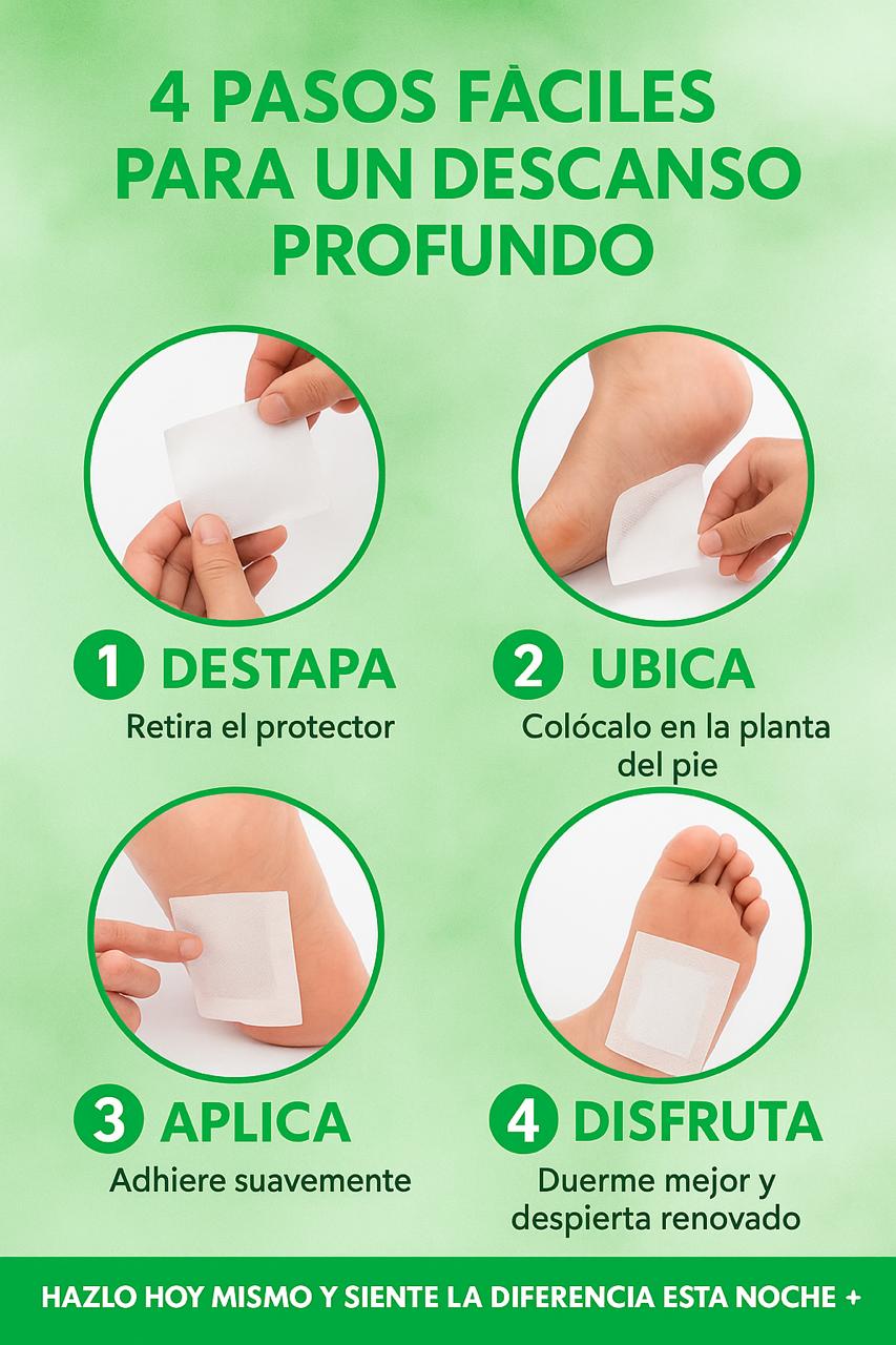 Parches Detox Para Pies